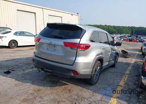 2018 Toyota Highlander Xle from USA, damaged, VIN 5TDKZRFH4JS277328
